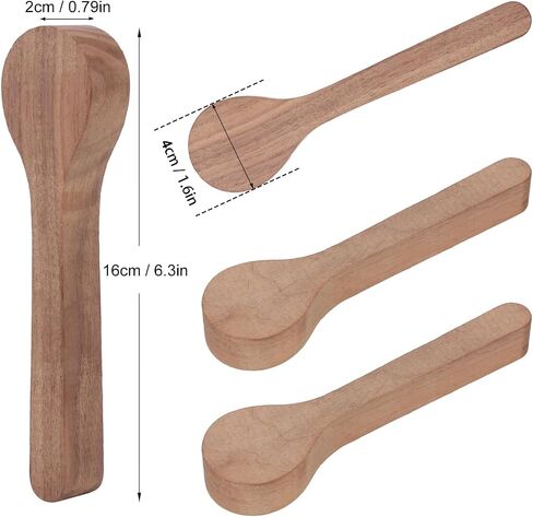 GNIEMCKIN 12 قطعة مجموعة نحت - ملعقة خشبية متميزة مع الفراغات الباسوود ، مشروع WHITTLING CRAFT | بواسطة gniemckin in Kuwait
