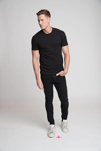 Next Level Apparel Unisex Cotton T-Shirt Short Sleeve Tee, Set of 6, 3XL Multicolor in Saudi Arabia