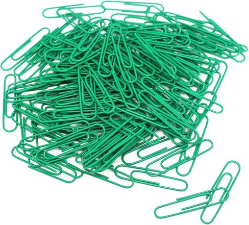 Corner Cabin 150 Pack Jumbo Paper Clips 2 Inches - Assorted Color Office Supply Accessories - Cute Paper Needle - Multicoloured Bookmark.(Orange) in Kuwait