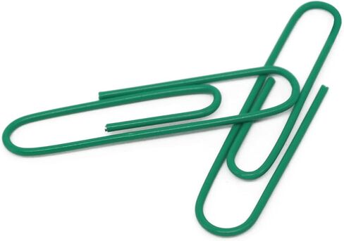 Corner Cabin 150 Pack Jumbo Paper Clips 2 Inches - Assorted Color Office Supply Accessories - Cute Paper Needle - Multicoloured Bookmark.(Orange) in Kuwait