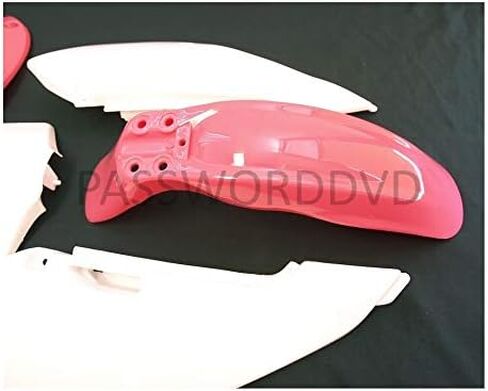 Replacement PINK Color Plastic Fairings Fender Kit for Dirtbikes Compatible with 2002-2009 Suzuki DRZ110 DRZ 110 and Kawasaki KX65 KX 65 KLX110 KLX 110 in Saudi Arabia