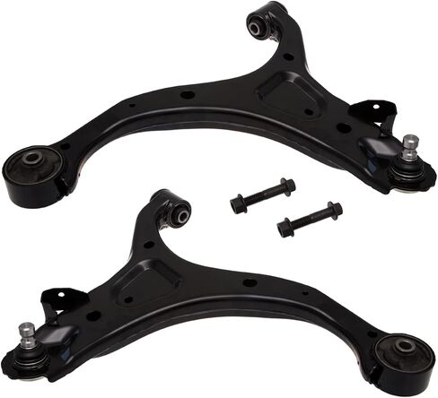 AUQDD 2Pc Suspension Front Lower Control Arm and Ball Joint Assembly Compatible With 2007-2012 Hyu-ndai Santa Fe /2011-2013 K-ia Sorento (Replace # K621685 K621686 545011U000 545001U000) in Saudi Arabia