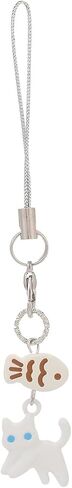 Black Cat Phone Charm Cute Kawaii Cat Fish Phone Bag Charm Accessories in Kuwait