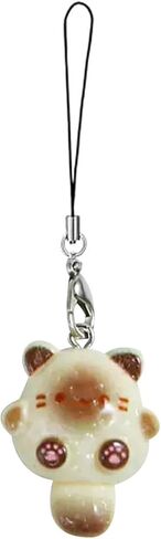 Black Cat Phone Charm Cute Kawaii Cat Fish Phone Bag Charm Accessories in Kuwait