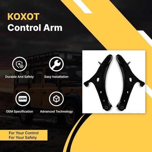 2Pcs 20202SG000 K622857 Front Lower Control Arm w/Ball Joint Assembly Driver Passenger Side Fit for Subaru 2014 2015 2016 2017 2018 Forester in Saudi Arabia