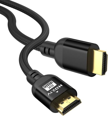 4K hdmi Cable 75FT,18Gbps Ultra High Speed HDMI 2.0 Cable,Braided Rope,Support 4K@60Hz 2K@120Hz,Dynamic HDR,ARC,Durable,Compatible with PC/HDTV/PS5/xbox/Blu-ray Video/Surveillance Camera in Saudi Arabia