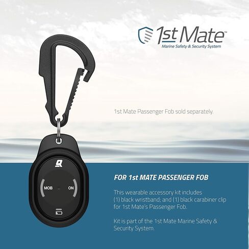 Wearable Fob Kit - Mercury SmartCraft Engines - Captain Fob, Wristband & Carabiner Clip - 8M6007943 in Saudi Arabia