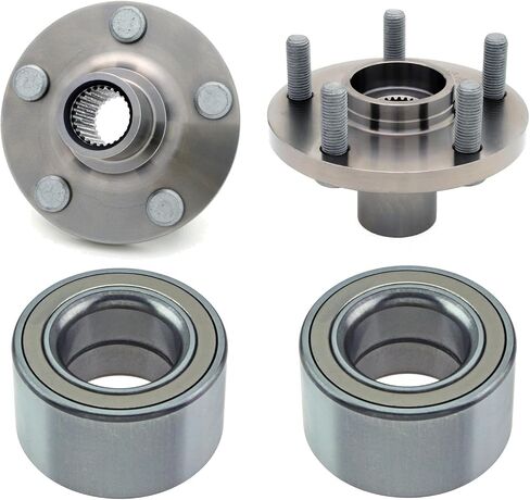 Maxfavor 4PCS محمل العجلات الأمامية واستبدال مجموعة مجموعة SEAL لـ Scion TC 2005 2006 2007 2008 2009 2010 L4 2.4L SPK410X2 ، WB510070X2 in Saudi Arabia