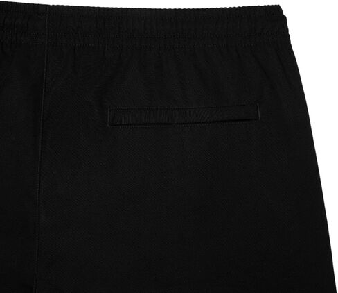 Lacoste Men's Relaxed Fit Cotton Poplin Elasticated Shorts, Black, Large in Kuwait