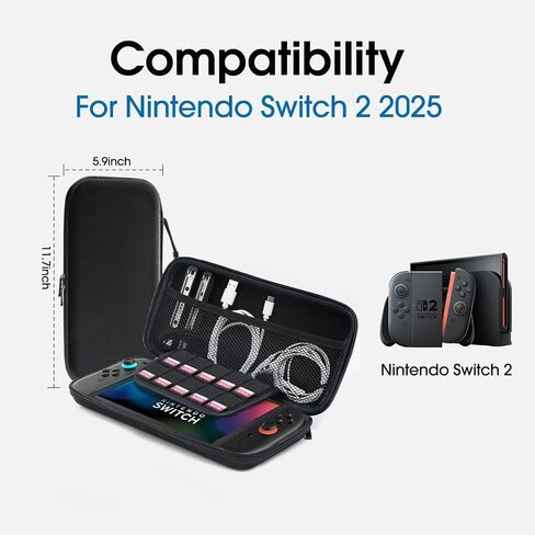 AMCASE Carry Case for Nintendo Switch 2 [7.9 ''] in Saudi Arabia