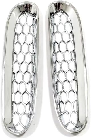 ملحقات السيارات تناسب هوندا New HR-V HRV 2023 2024 غطاء مصباح مصباح الضباب الأمامي تقليم (B style: Chrome) 2pcs ABS in Saudi Arabia