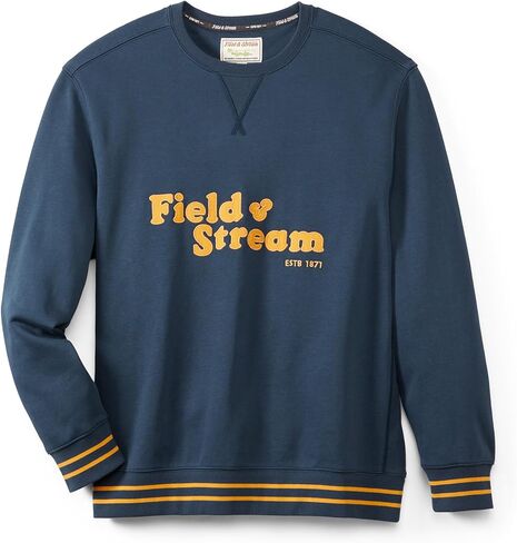 Field & Stream Men's French Terry Applique Crewneck in Kuwait