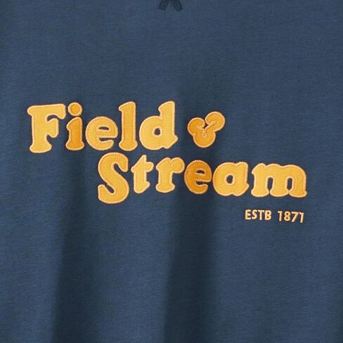 Field & Stream Men's French Terry Applique Crewneck in Kuwait