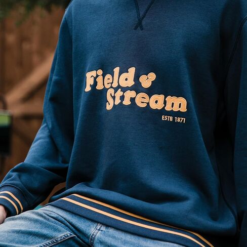 Field & Stream Men's French Terry Applique Crewneck in Kuwait