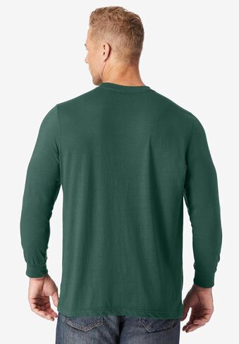 KingSize Men's Big & Tall Tall The Ultra-Light Comfort Long-Sleeve Tee in Saudi Arabia