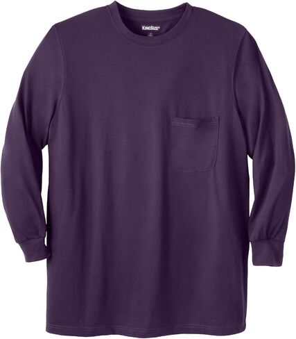 KingSize Men's Big & Tall Tall The Ultra-Light Comfort Long-Sleeve Tee in Saudi Arabia