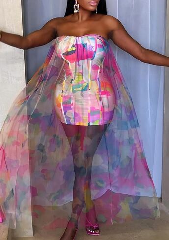 الصيف الأنيق بدون حمالات الفستان الأنبوب أعلى فستان الجسم in Kuwait