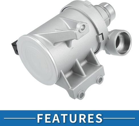 Water Pump No.31368715/31368419 17.3x16.7cm Car Electric Engine Water Pump for Volvo S60 2014-2024 for Volvo S80 2014-2016 Metal Silver Tone in Saudi Arabia