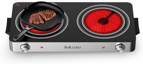 Single Infrared Burner, 1800w electric stove, compact size portable electric stove, burners for cooking, hot plates for cooking, portable cooktop, hot plates for countertop in Kuwait