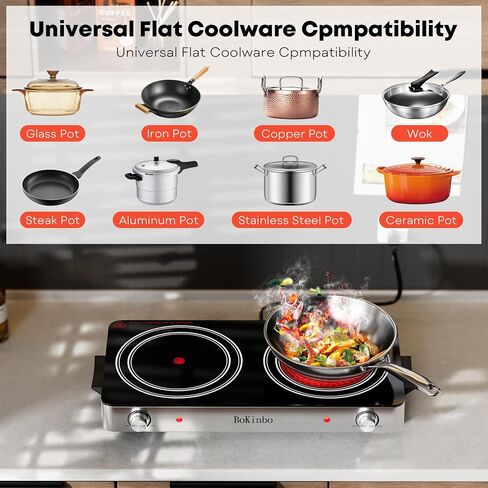 Single Infrared Burner, 1800w electric stove, compact size portable electric stove, burners for cooking, hot plates for cooking, portable cooktop, hot plates for countertop in Kuwait