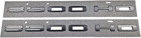 مجموعة الزوج 2020-2023 3500HD 3500 HD DOORS SIFE 3D Emblems Nameplates Badge (Chrome) in Kuwait