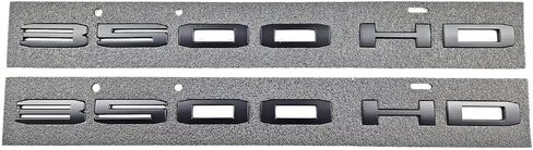 مجموعة الزوج 2020-2023 3500HD 3500 HD DOORS SIFE 3D Emblems Nameplates Badge (Chrome) in Kuwait