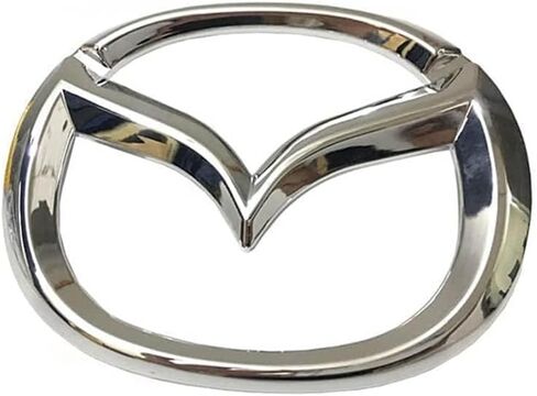 شارة شارة Emblem Car لـ Mazda CX-5 2012-2017 ، الفضة ، البلاستيك ، الفولاذ المقاوم للصدأ ، سيارات الدفع الرباعي ، شعار السيارة in Saudi Arabia