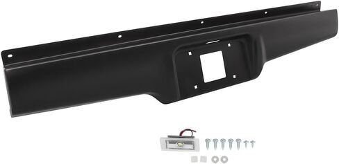 لفة المصد الخلفي PAN S10 ROLL PAN متوافق مع 1982-1993 CHEVY S10 GMC S15 Sonoma نسيج الأسود مع ضوء LED in Kuwait