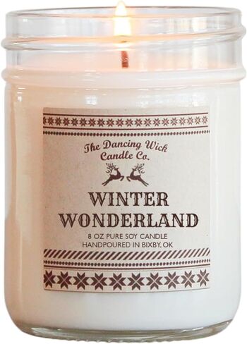 Hot Cocoa Scented Soy Candle - Rich, Chocolate, Smooth and Delicious - 8 oz, Hand-Poured for Cozy Home - Non-Toxic - Made in the USA (Hot Cocoa) in Kuwait