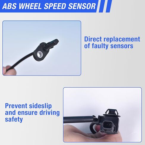 ABS Wheel Speed Sensor Rear Right Compatible with 2023 2024 2025 Honda Accord LX EX Sport EX-L Sport-L Touring # 47510-30E-H01 in Kuwait