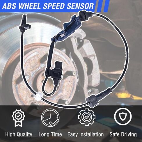 ABS Wheel Speed Sensor Rear Right Compatible with 2023 2024 2025 Honda Accord LX EX Sport EX-L Sport-L Touring # 47510-30E-H01 in Kuwait