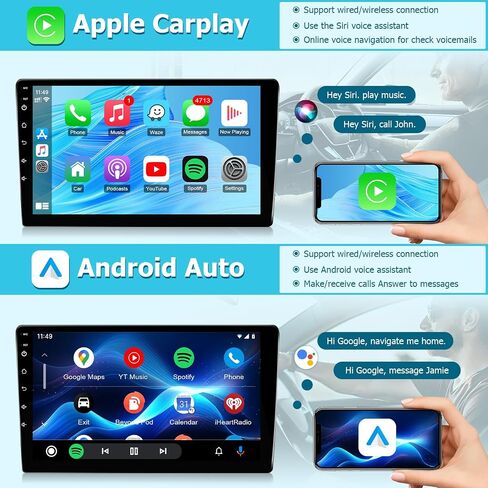 Car Stereo Radio for Honda CRV 2002 2003 2004 2005 2006 with Wireless Apple CarPlay Android Auto,9 Inch Touch Screen, Bluetooth,GPS,WiFi,SWC,Backup Camera in Saudi Arabia