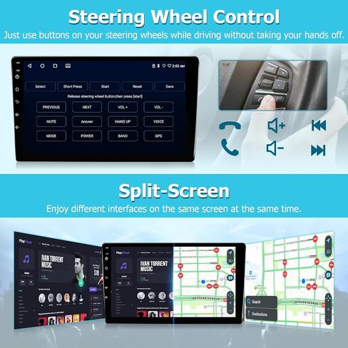 Car Stereo Radio for Honda CRV 2002 2003 2004 2005 2006 with Wireless Apple CarPlay Android Auto,9 Inch Touch Screen, Bluetooth,GPS,WiFi,SWC,Backup Camera in Saudi Arabia