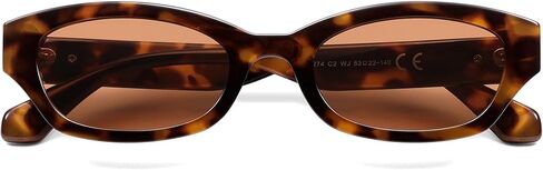 نظارة شمسية قطة قطة رجعية للنساء الرجال الضيقة المستطيل cateye sunnies y2k العصرية AR82274 in Kuwait