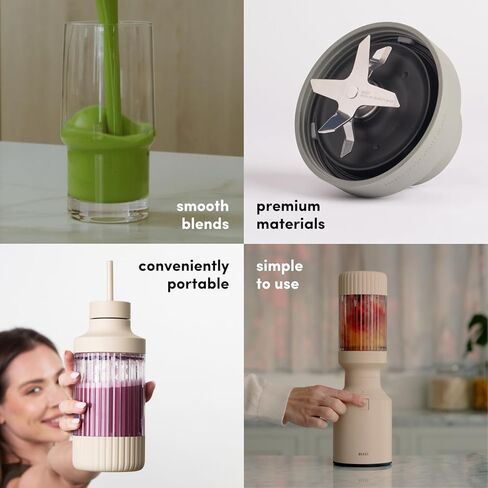 الوحش الأقوياء 850 | الخلاط الشخصي المدمج المدمج | العصائر ، الهزات ، الضمادات ، الصلصات ، الحلويات ، الانخفاضات | يمزج الجليد والفاكهة المجمدة | يشمل الأغطية الإضافية والقش | 850W (الكربون الأسود) in Kuwait