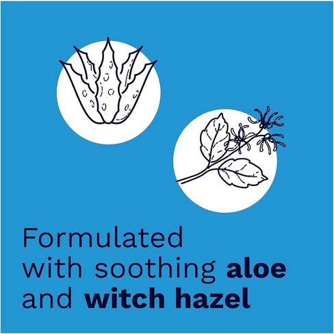 Hemorrhoid Wipes with Witch Hazel, Flushable, Biodegradable and Septic Safe - 180 Count in Saudi Arabia