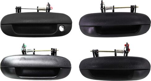 Garage-Pro Exterior Door Handle SET Compatible with 2002-2009 Chevrolet Trailblazer, Fits 2002-2009 GMC Envoy, Fits 2002-2004 Oldsmobile Bravada Front and Rear, Driver and Passenger Side in Saudi Arabia