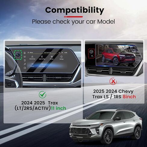GFJNFG 2022 Trax Screen Protector Compatible with 2017-2022 Chevy Trax Screen Protector 7 Inch Touchscreen 2022 Chevy Trax Accessories Tempered Glass Ultra Clear Anti Scratch in Kuwait