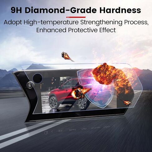 GFJNFG 2022 Trax Screen Protector Compatible with 2017-2022 Chevy Trax Screen Protector 7 Inch Touchscreen 2022 Chevy Trax Accessories Tempered Glass Ultra Clear Anti Scratch in Kuwait