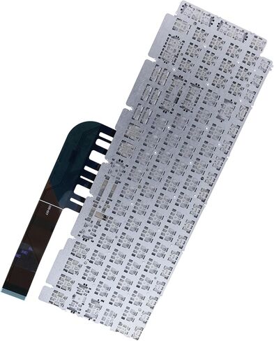 Deal4GO US-INTL QWERTY Orange Letter Backlit Keyboard RED Backlight (Non RGB) TJ0J6 0TJ0J6 Replacement for Dell G15 5510 5511 5515 5520 5521 5525 in Kuwait