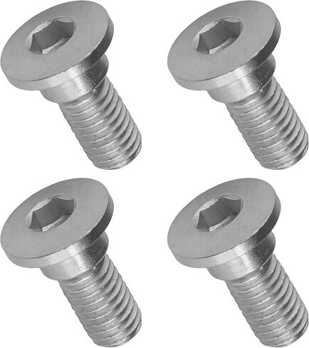 Caltric 4x Disc Brake Bolts Front/Rear Compatible with Yamaha YFZ450 2007-2013 M8-1.25 in Saudi Arabia