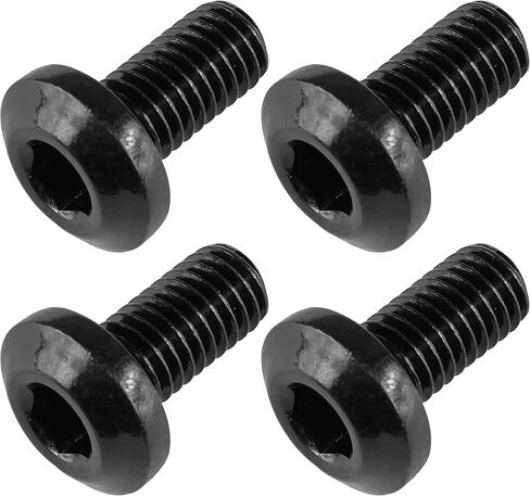 Caltric 4x Rear Brake Disc Hex Socket Button Bolts Compatible with Yamaha Warrior 350 YFM350 1988-2004 in Saudi Arabia