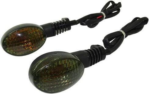 إشارات المنعطف الأمامي أو الخلفي ضوء مؤشر لمبة Blinker ل Kawasaki Vulcan S 650 EN650 2015 2015 2017 2018 2019 2020 2021 (Clear Lens) in Saudi Arabia