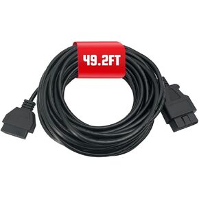 OBD2 Extension Cable 16.4FT Male to Female Diagnostic Extender Adapter Cable for OBD2 Scanner Diagnotic Scan Tool Compatible for All OBD2 Vehicles (Extension Cable 5M(16.4FT)) in Saudi Arabia