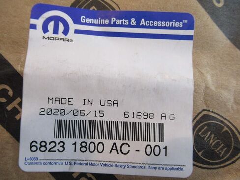 2015-2019 Chrysler 300 Chrome Chrysler Winged Front Grille Emblem New Mopar OEM in Saudi Arabia