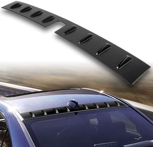 Eparts Vortex Generator Shark Fin Roof Spoiler متوافق مع 2022 2023 2024 Subaru WRX (أسود) in Saudi Arabia