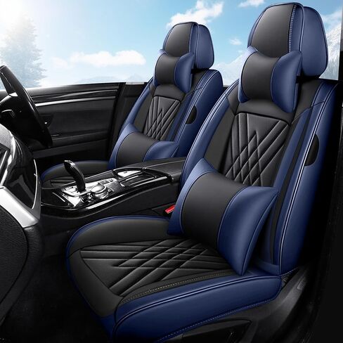 Seat Covers Fit of Toyota Tacoma 2005-2025 Waterproof Nappa Leathe Seat Covers Waterproof Stylish Sport Seat Cover,Car Seat Protector Auto Interior Accessories(Black Gray,Front Set) in Kuwait