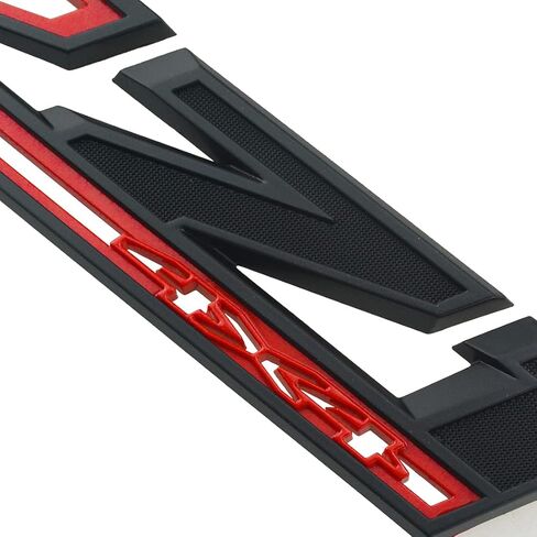 2PCS 2019-2022 Z71 4x4 Fender Emblem 3D شارة OEM Nameplate حرف الشعار الشاشة استبدال Silverado 1500 2500HD 3500HD أجزاء حقيقية (أسود غير لامع) in Saudi Arabia