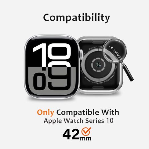 Amizee Matal Case متوافق مع Apple Watch Ultra 2/Ultra مع واقي شاشة مدمج ، Treat Edge Ultra Thin مع غطاء واقعي للغطاء الخلفي لـ IWatch 49mm ، Titanium in Kuwait