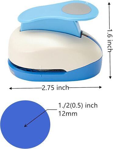 1.75 Inch Circle Punch 44.5mm Circular Cutter Tool Circle Hole Punch Handmade Paper Craft Lever Punches for Paper Crafts DIY Handmade Crafting Scrapbooking,Cardstock,Greeting Cards Arts Fun Projects in Kuwait
